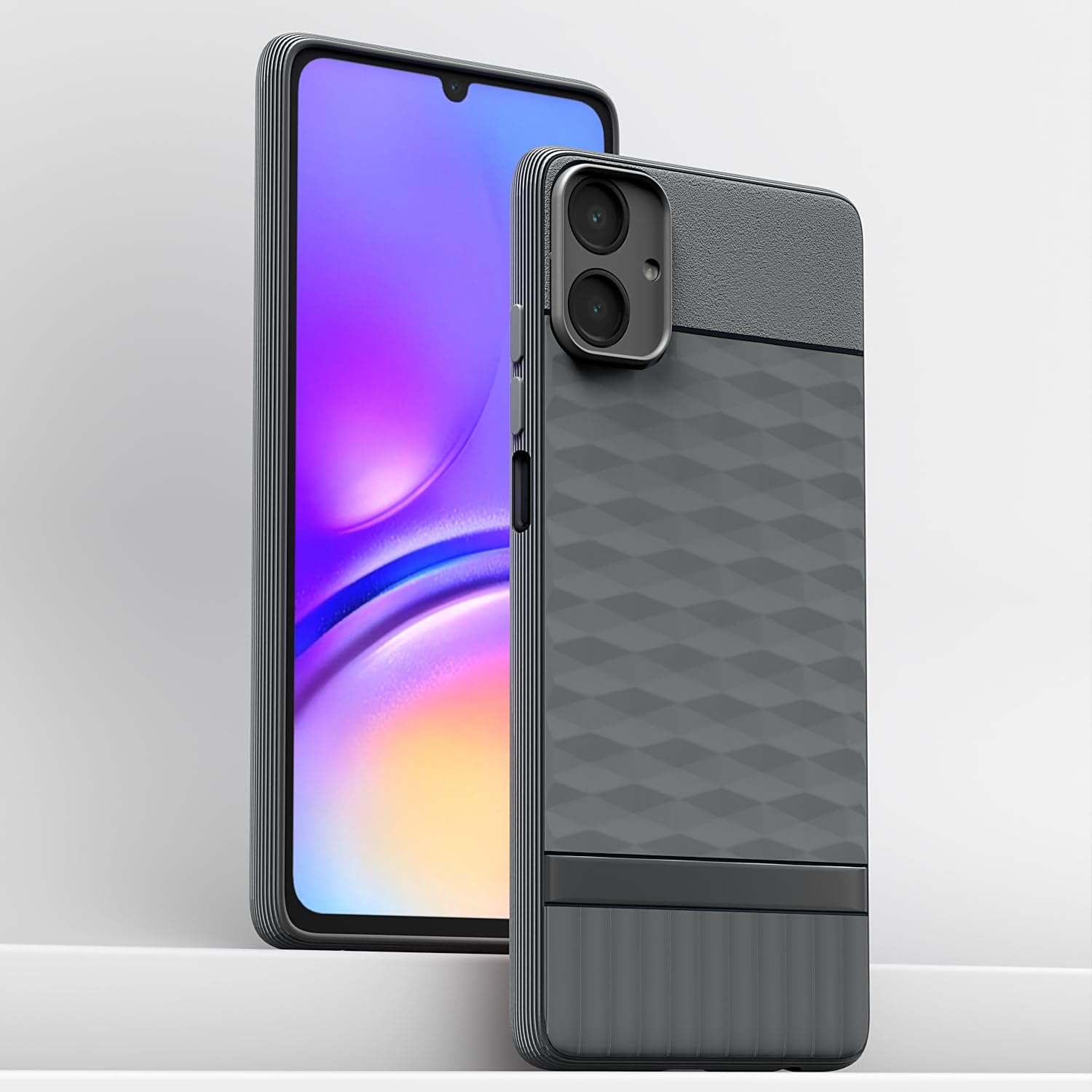 Pikkme Samsung Galaxy M05 / A05 / F05  Gencase Back Cover (Grey)