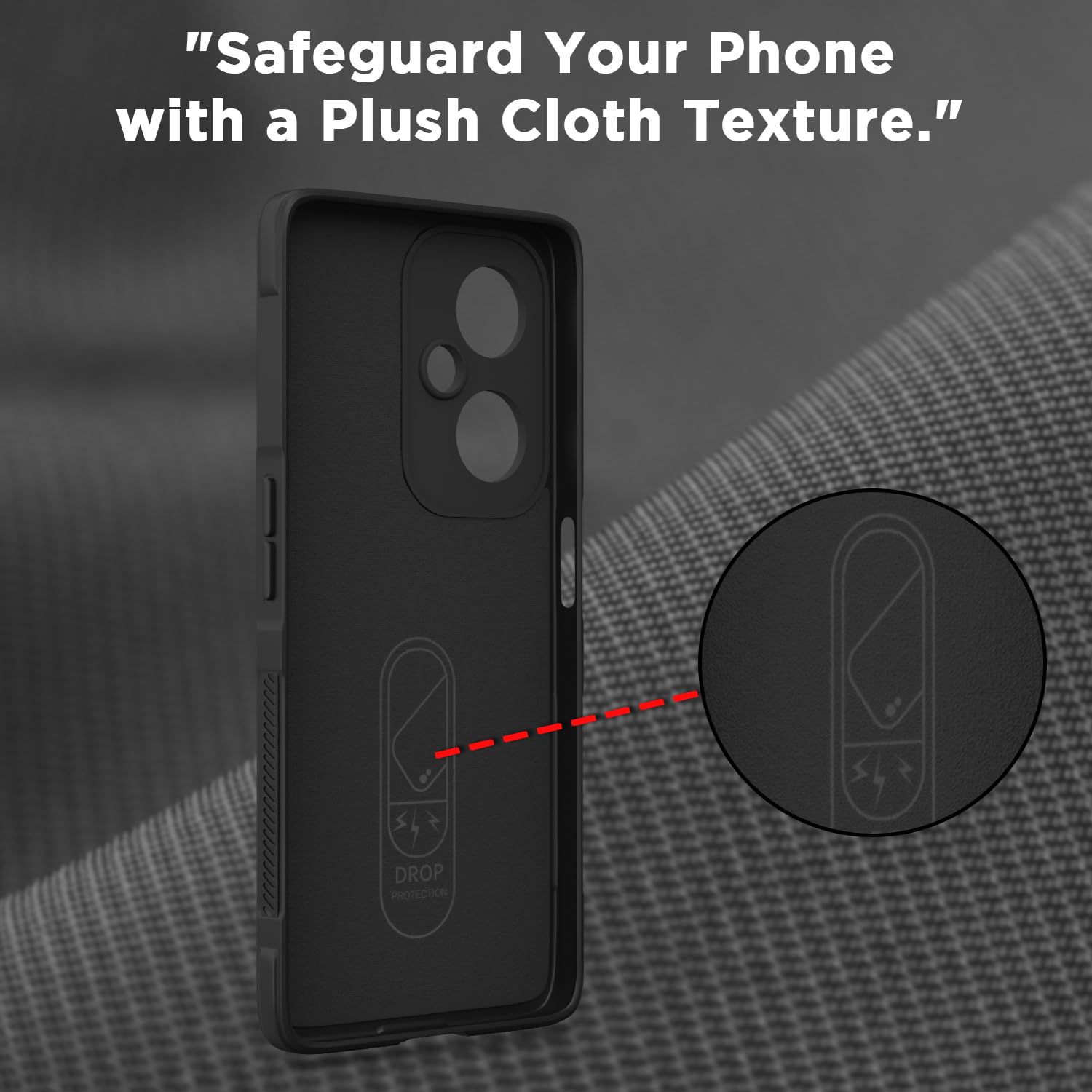 OnePlus Nord CE 3 Lite 5G mobile back cover in black by Pikkme – photo 6