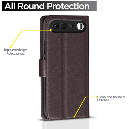 Coffee Wallet wallet flip cover for Realme 16 5G – Pikkme – photo 4