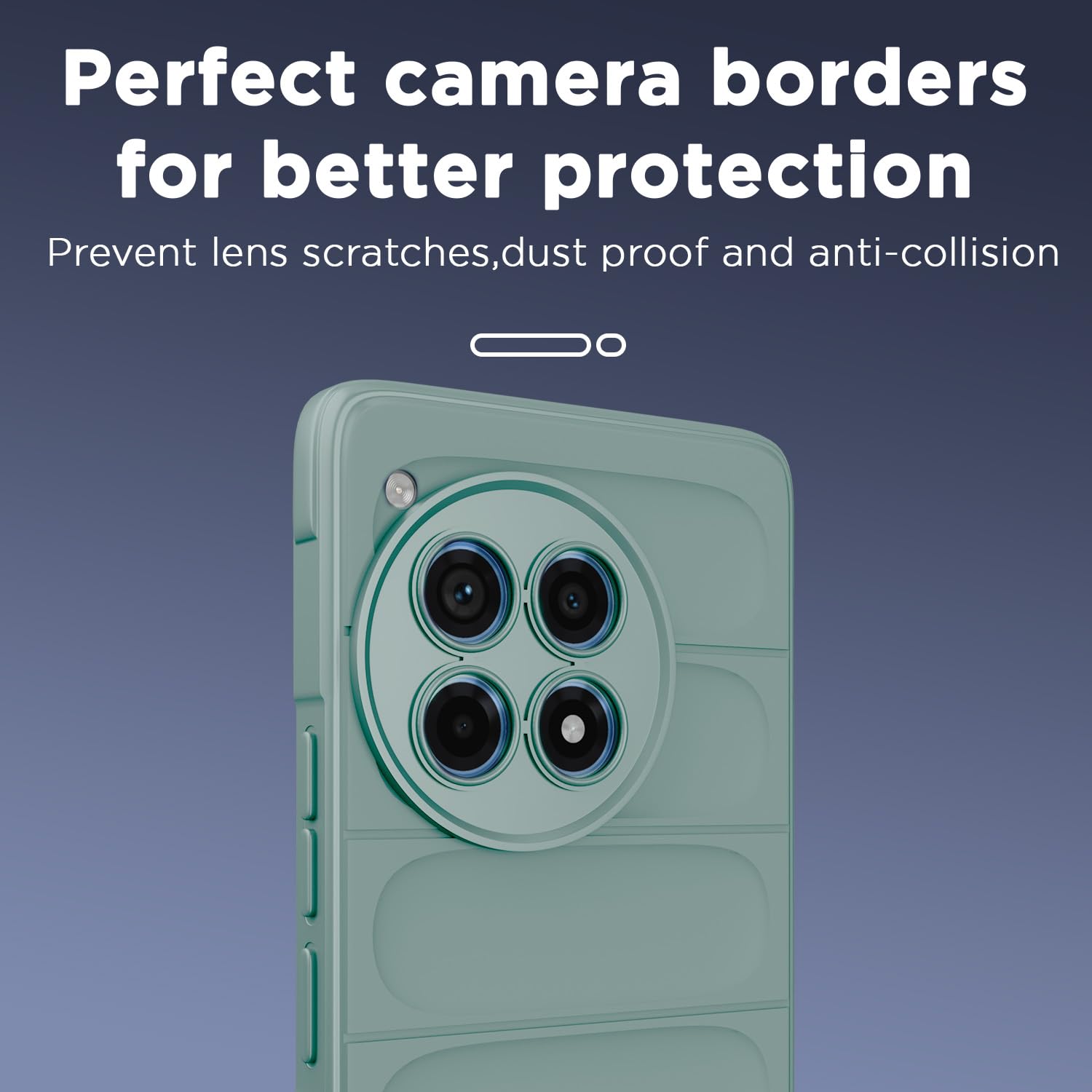 OnePlus 12R 5G Liquid Silicone back cover in green by Pikkme – photo 5