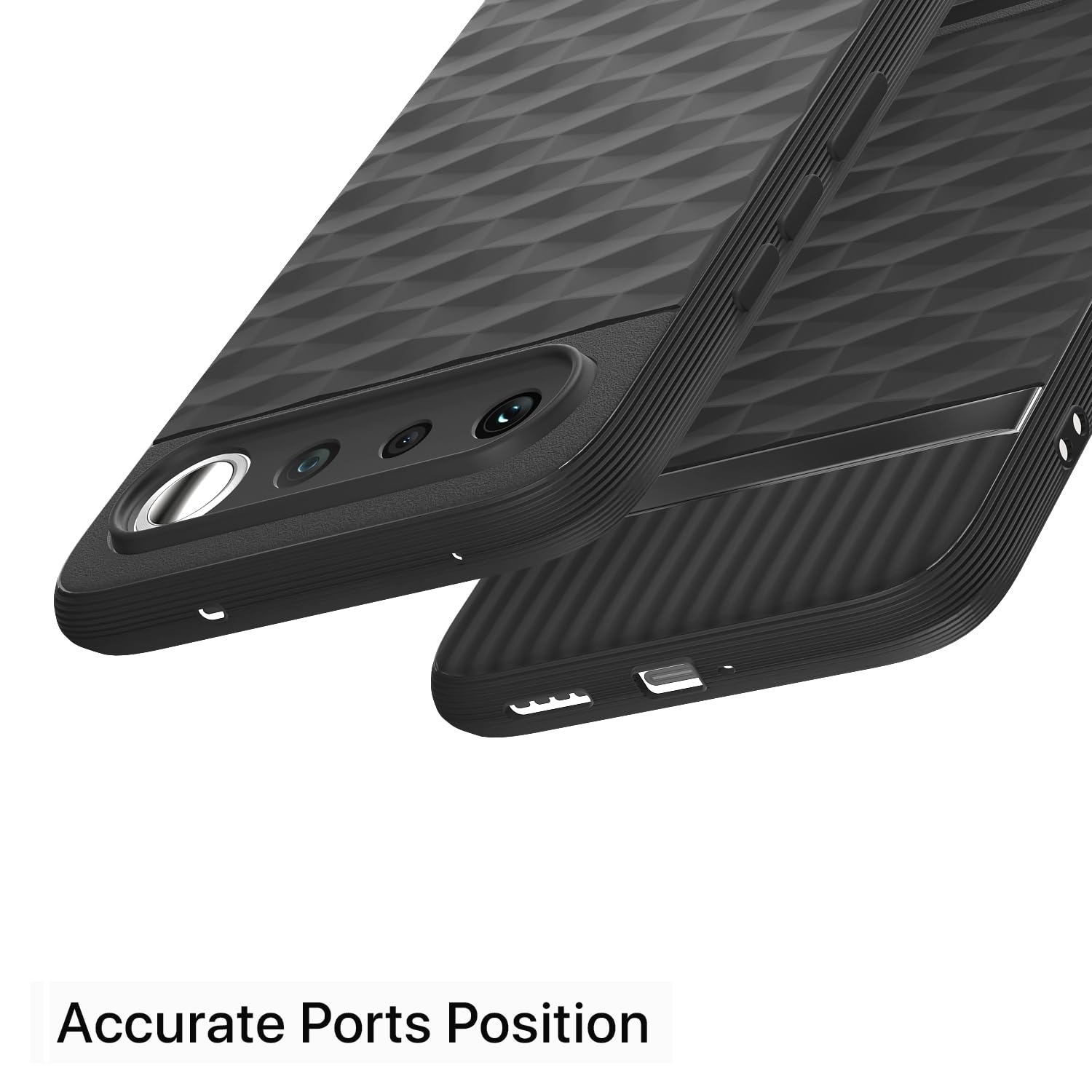 Realme 16 5G Silicone mobile cover in black by Pikkme – photo 4