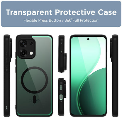 Pikkme Oppo F31/F33 5G MagSafe black mag-safe mobile back cover – photo 2