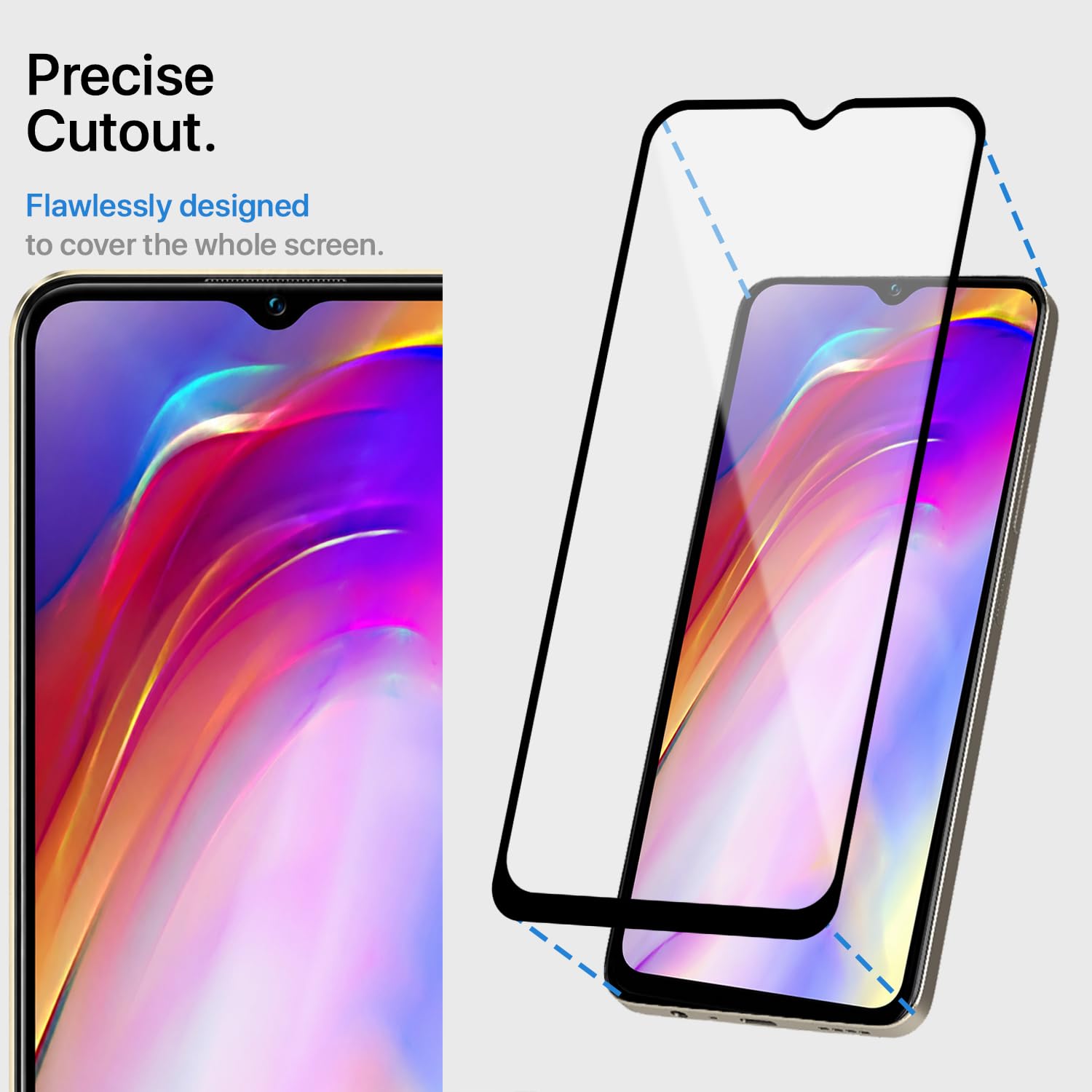 Vivo Y16 tempered glass by Pikkme – photo 2