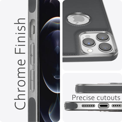 Pikkme iPhone 12 Pro Max chrome grey back cover – photo 5