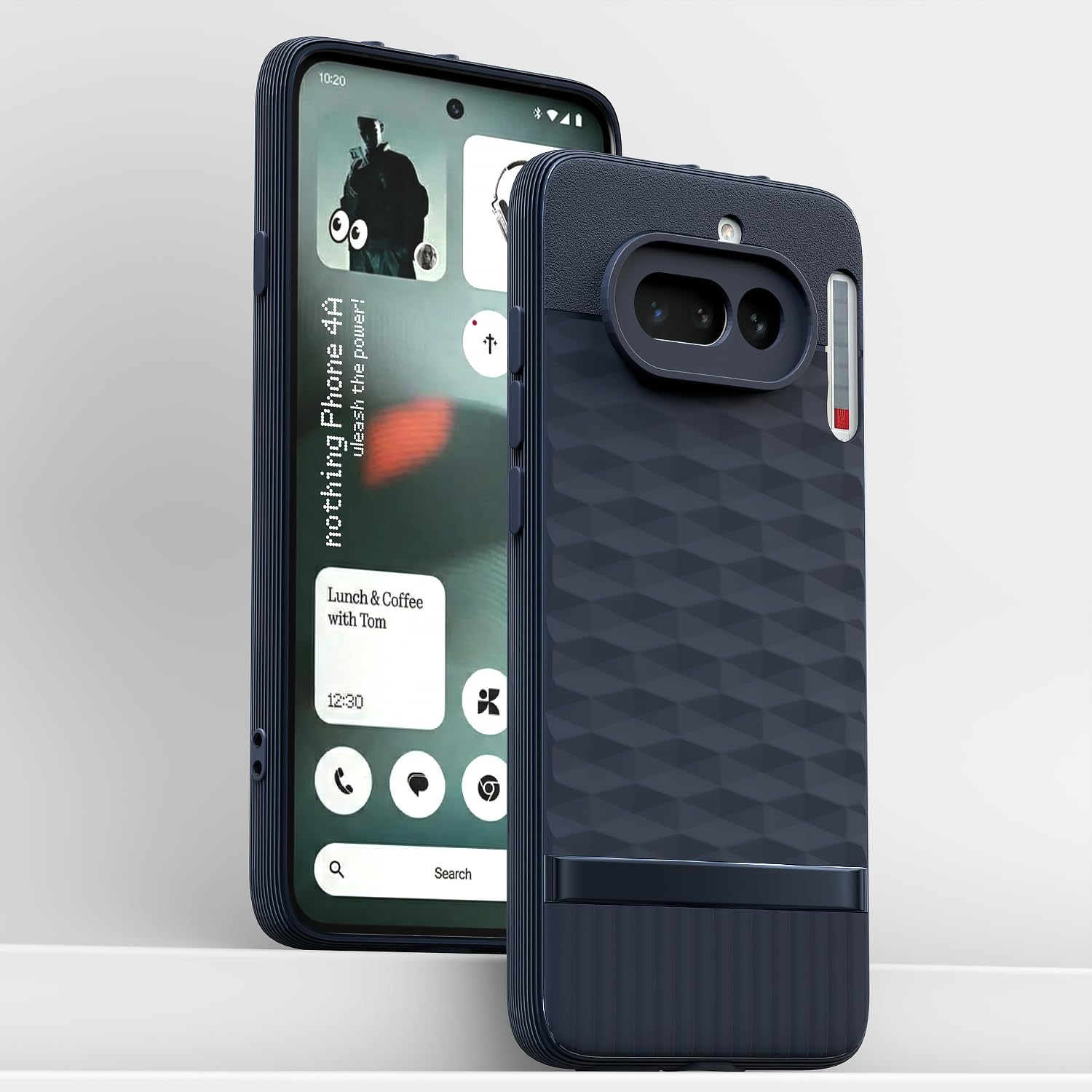 Nothing Phone 4a 5G Silicone back cover in blue by Pikkme – photo 2