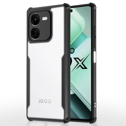 Black back cover for iQOO Z9x 5G – Pikkme