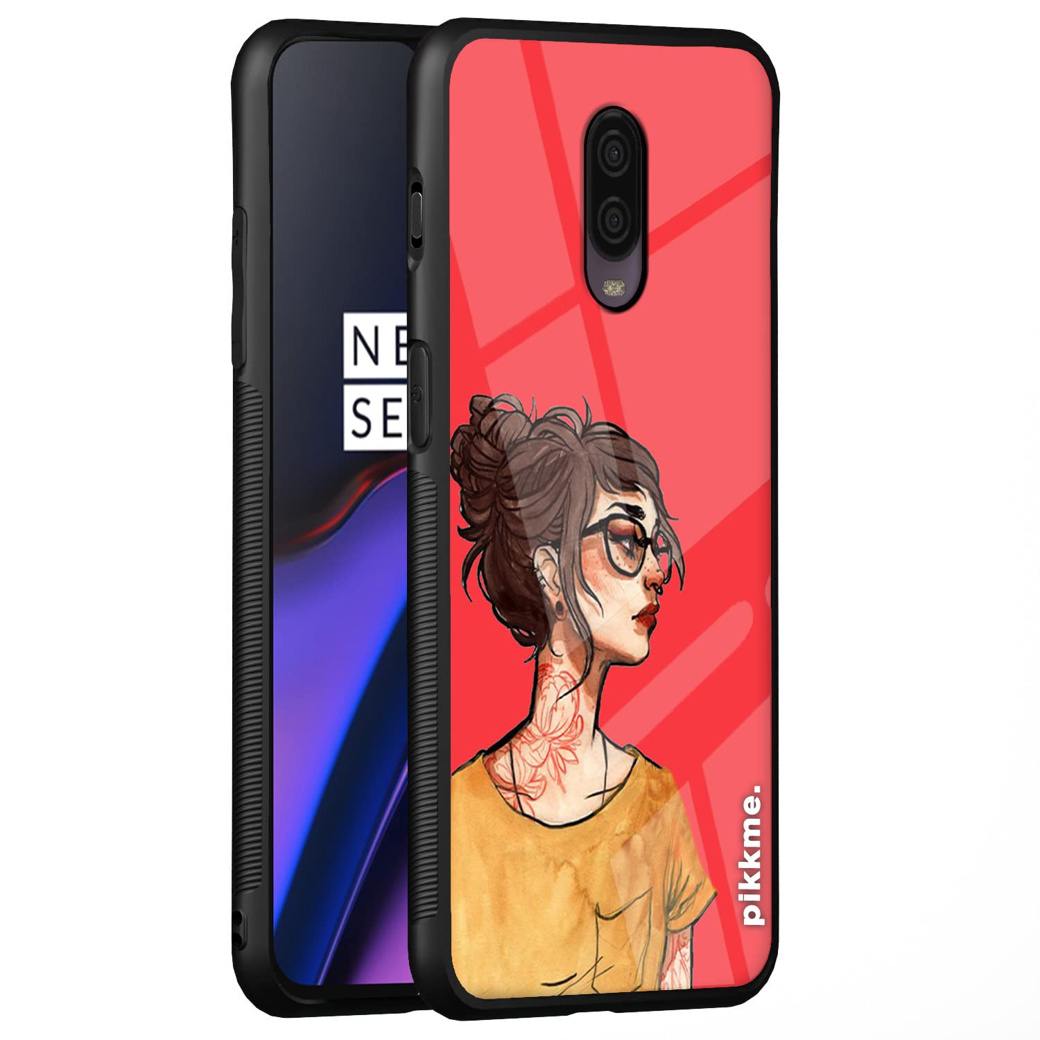 Pikkme OnePlus 6T Style Swag mobile back cover