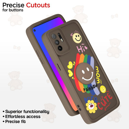 Pikkme brown mobile back cover for Oppo F19 Pro Plus 5G – photo 6