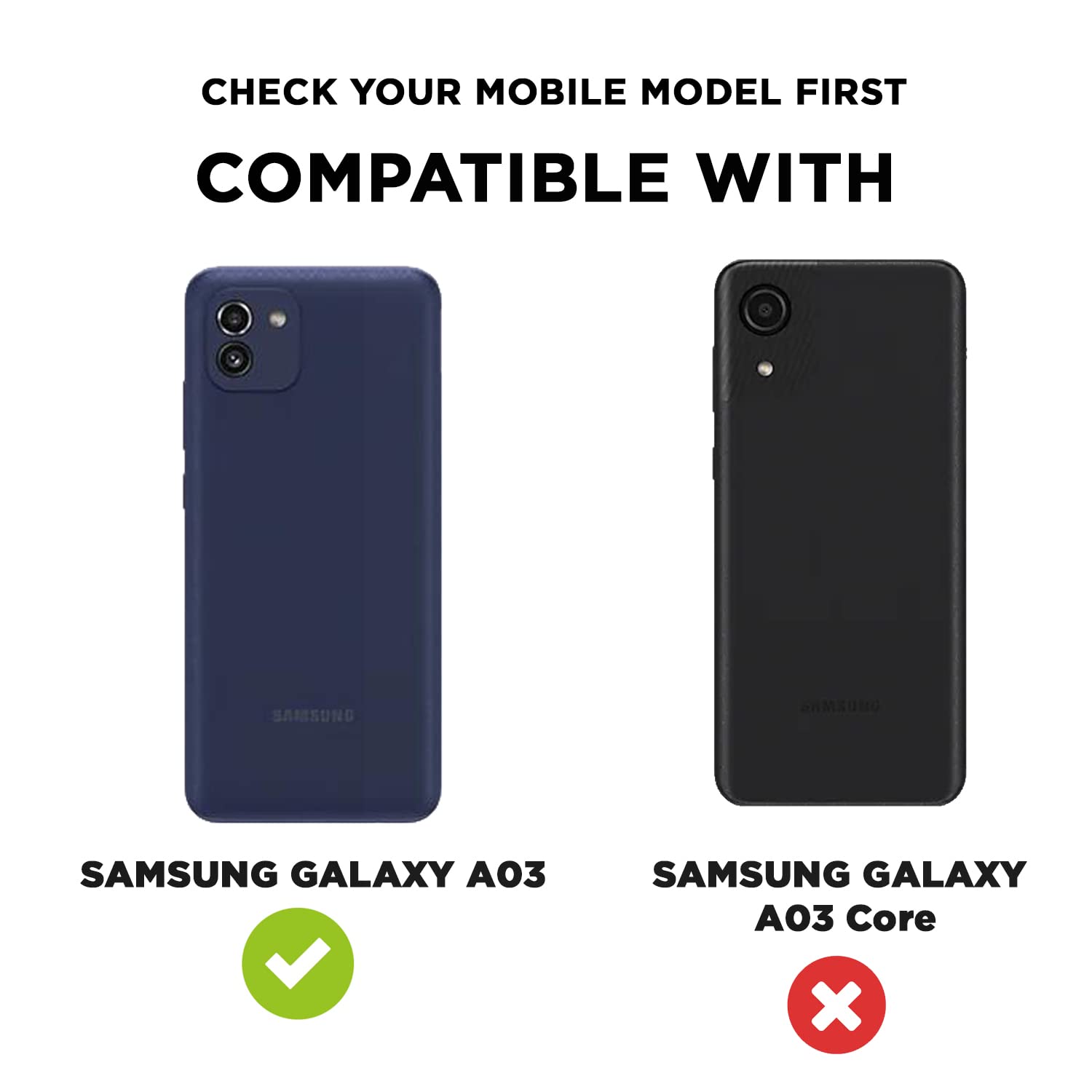 Pikkme black mobile cover for Samsung A03 – photo 2
