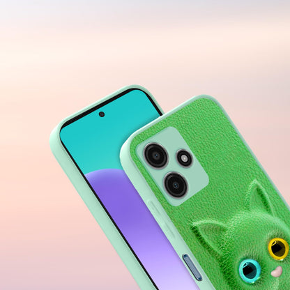 Pikkme green Cat mobile back cover for Redmi 12 5G – photo 7