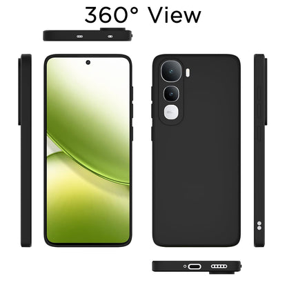 Black Matte back cover for Vivo Y400 5G – Pikkme – photo 4