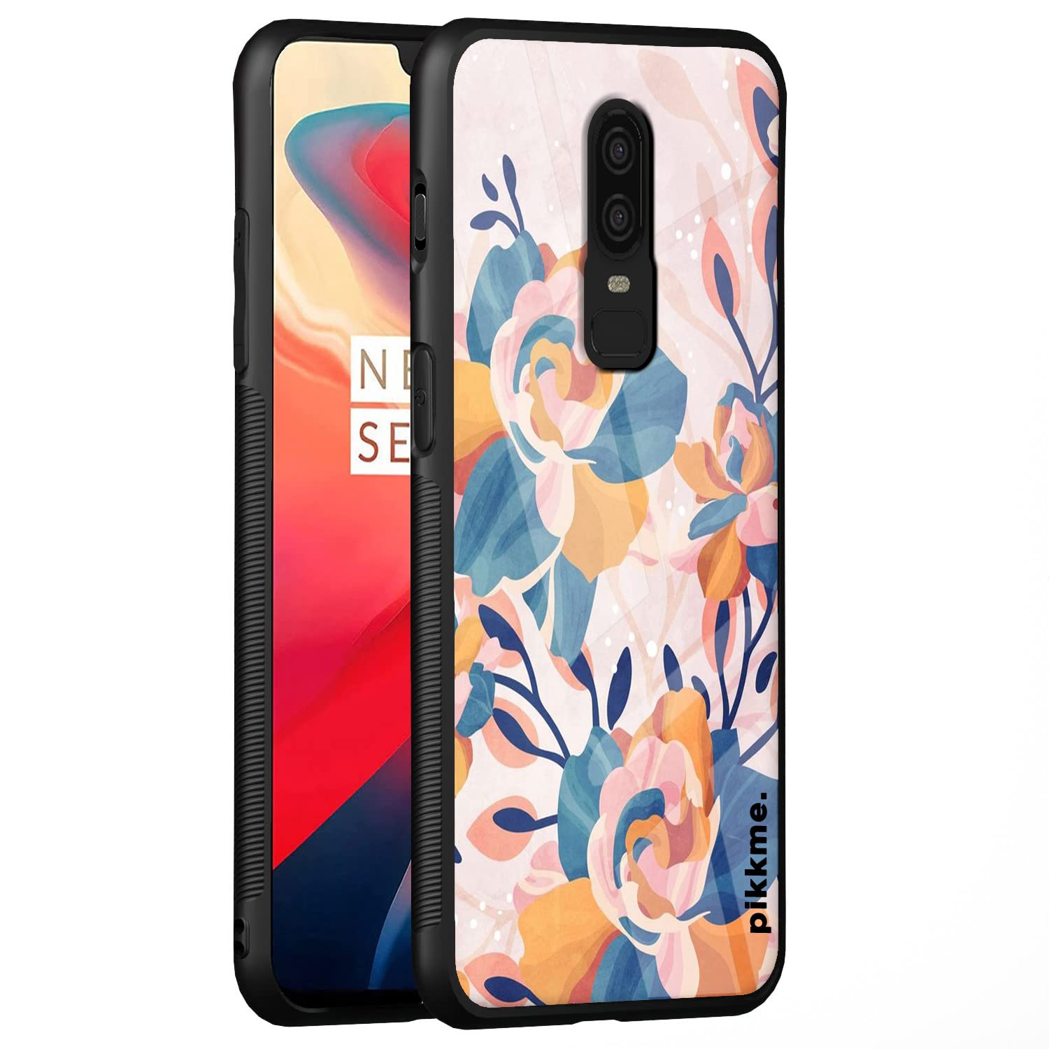 Flower Mobile back cover for OnePlus 6 – Pikkme