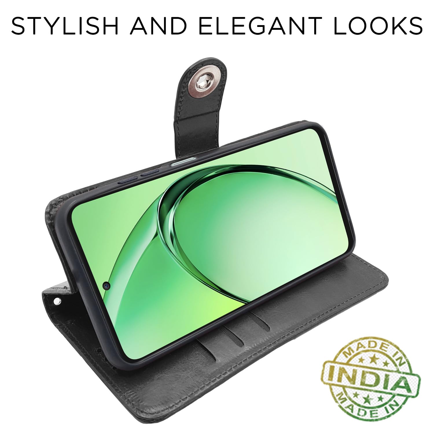 Pikkme black flip case for Oppo K12x 5G – photo 3