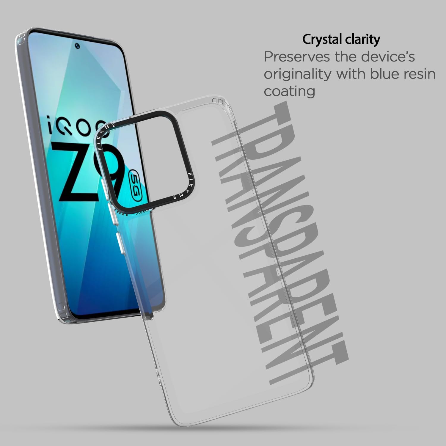 Transparent mobile back cover for iQOO Z9 5G – Pikkme – photo 4