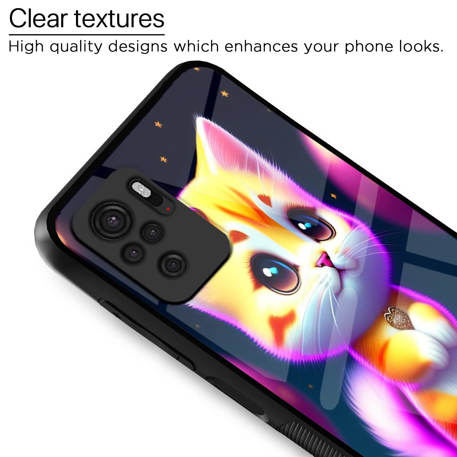 Redmi Note 10/Note 10s Cat back cover by Pikkme – photo 4