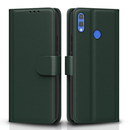 Green wallet flip cover for Honor 8X – Pikkme
