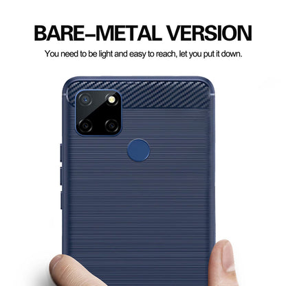 Realme C12/Narzo 20/Narzo 30A/C25 Hybrid mobile cover in blue by Pikkme – photo 6
