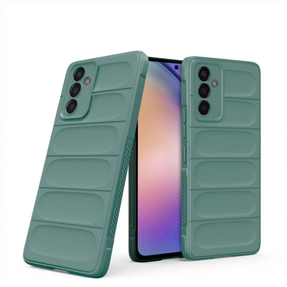 Green Liquid Silicone back cover for Samsung A54 5G – Pikkme