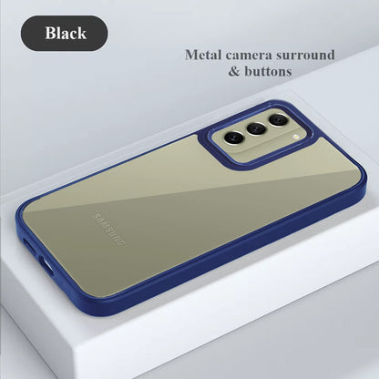 Pikkme Samsung S21 FE Chrome indigo mobile back cover – photo 6
