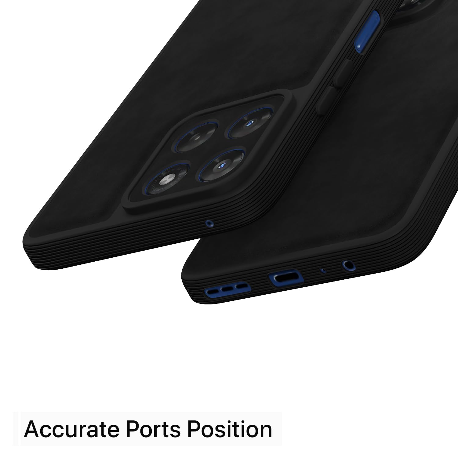 Moto G37 5G mobile cover in black by Pikkme – photo 4