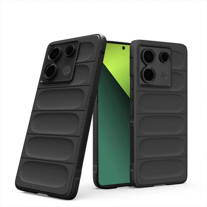 Pikkme Redmi Note 13 5G ZigZag Back Cover (Green)