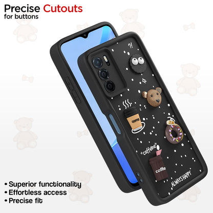 Pikkme Oppo A16/3D black back cover – photo 6