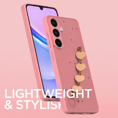 Pikkme Samsung A15 5G Chain pink mobile back cover – photo 6
