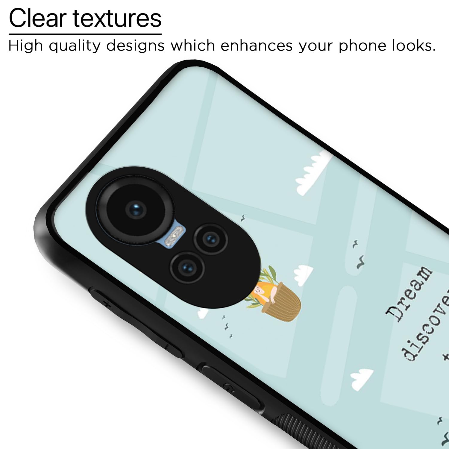 Pikkme Oppo Reno 10 5G Hybrid mobile back cover – photo 4