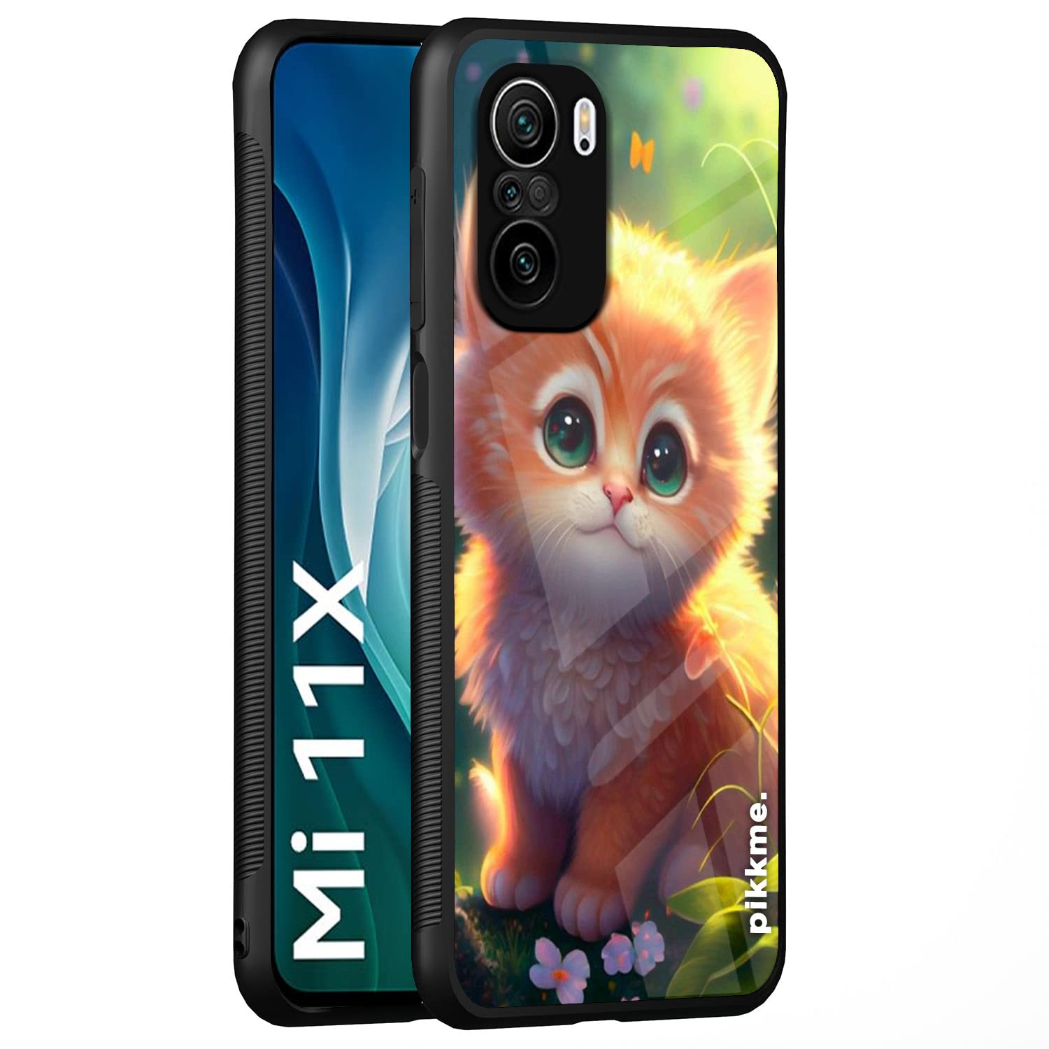 Mi 11X/11X Pro Cat back cover by Pikkme