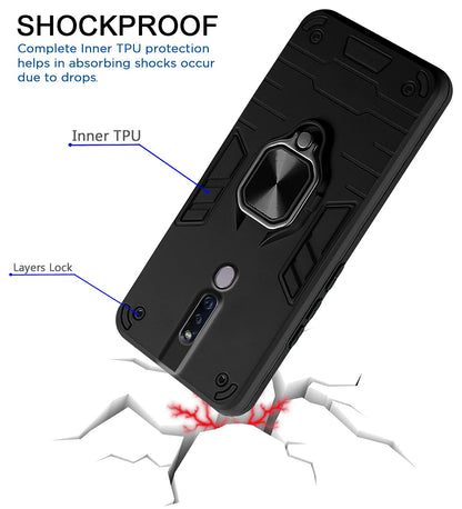 Pikkme black mobile cover for Oppo F11 Pro – photo 4