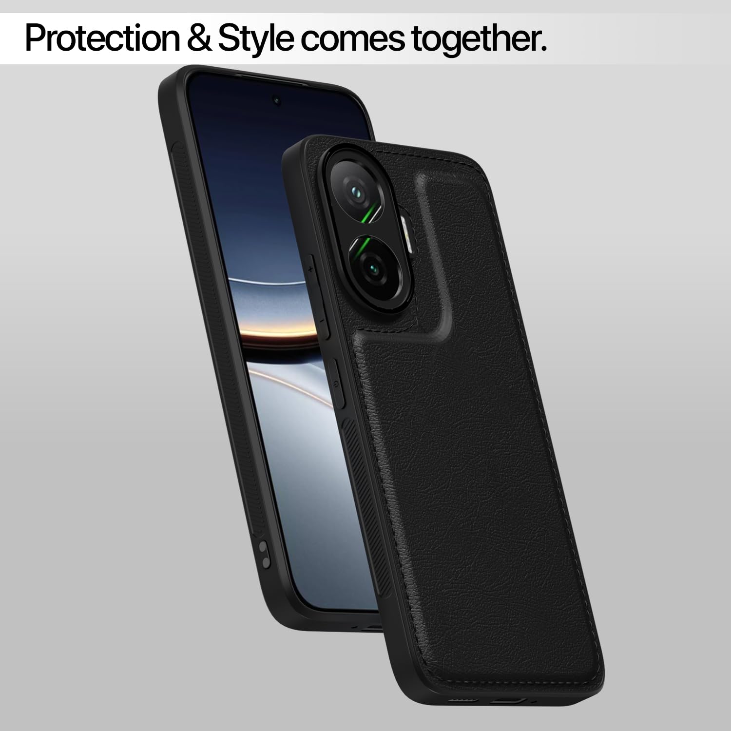 Black phone cover for Poco F7 5G – Pikkme – photo 7