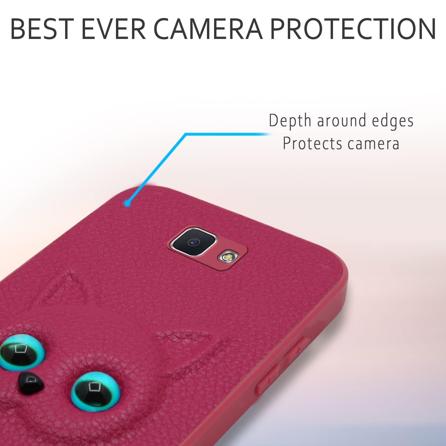 Pink Cat back cover for Samsung J7 Prime – Pikkme – photo 5