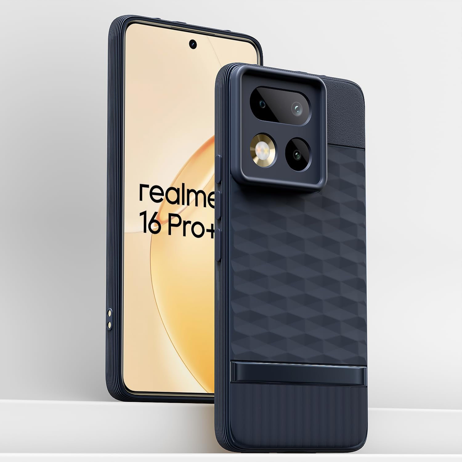 Pikkme Realme 16 Pro Plus 5G Silicone blue phone cover – photo 2