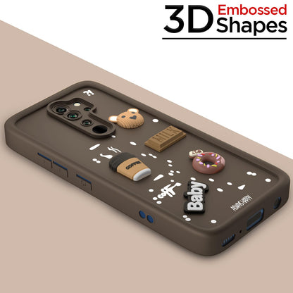 Pikkme brown Silicone mobile back cover for Redmi Note 8 Pro – photo 3