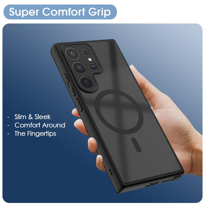 Pikkme Samsung S24 Ultra 5G black smoke mag-safe mobile back cover – photo 6