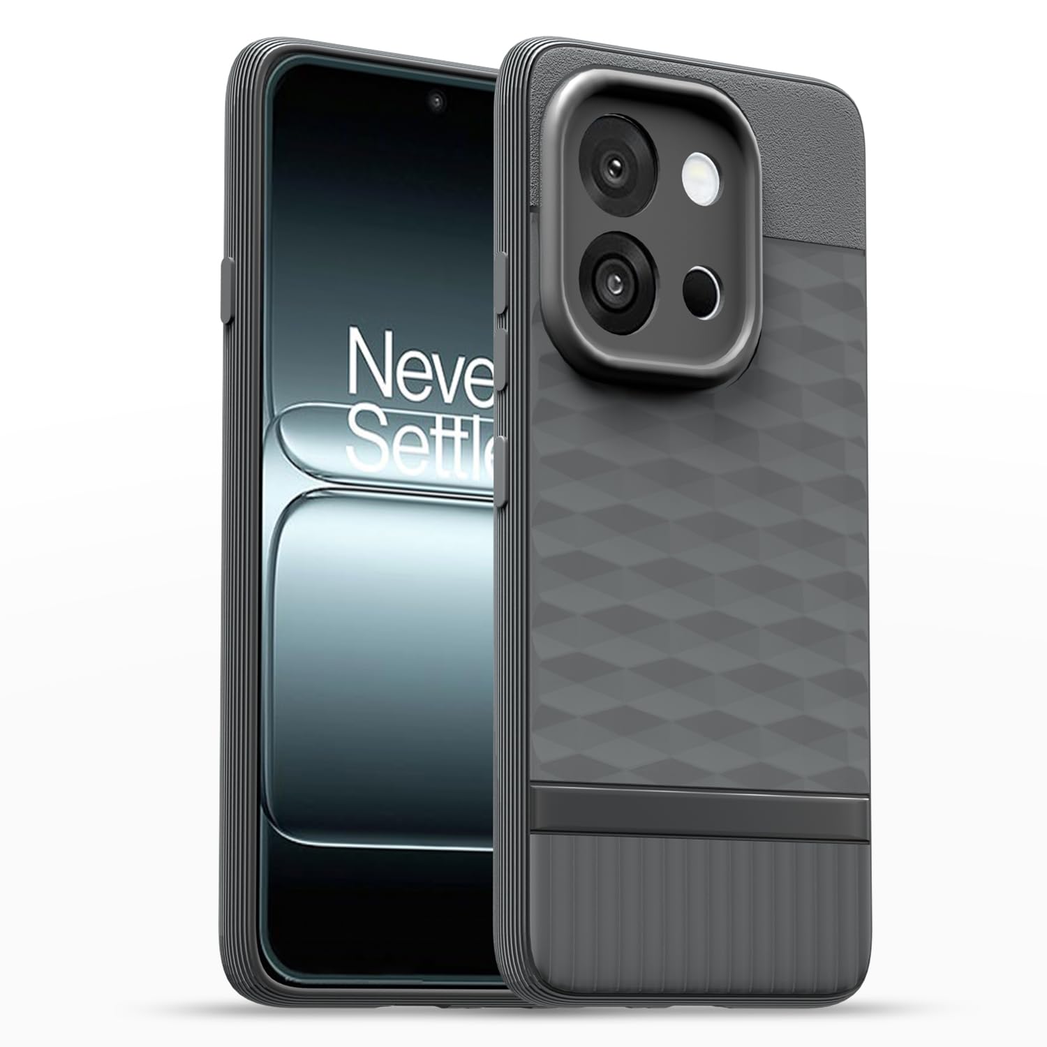 Pikkme OnePlus 13S 5G Gencase Back Cover (Grey)