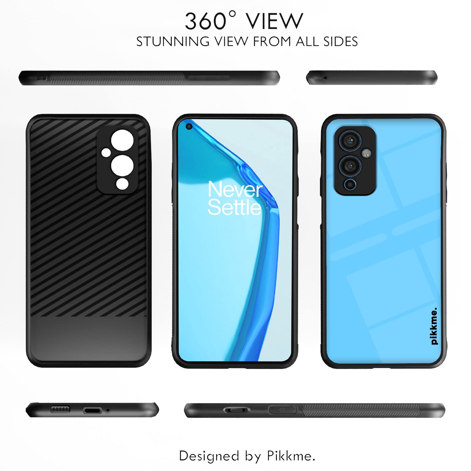 Pikkme OnePlus 9 Hybrid mobile back cover – photo 2
