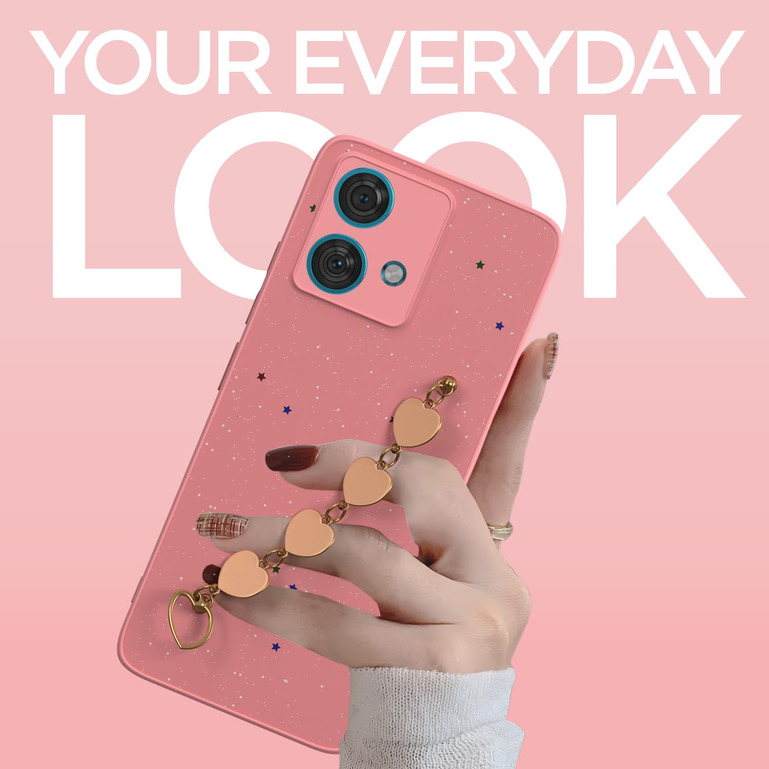 Pink mobile back cover for Moto Edge 40 Neo 5G – Pikkme – photo 2