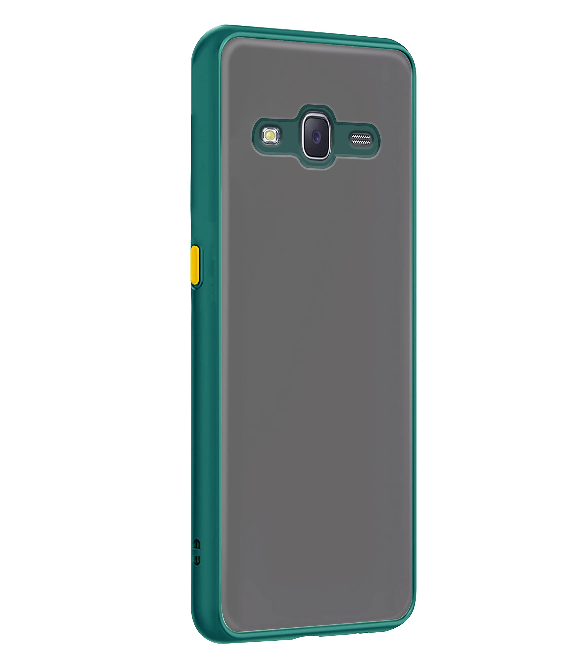 Samsung J7 2015/J7 Hybrid mobile back cover in green by Pikkme – photo 6