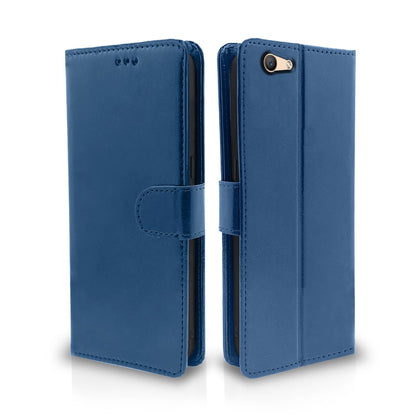 Blue mobile flip cover for Oppo F1s – Pikkme