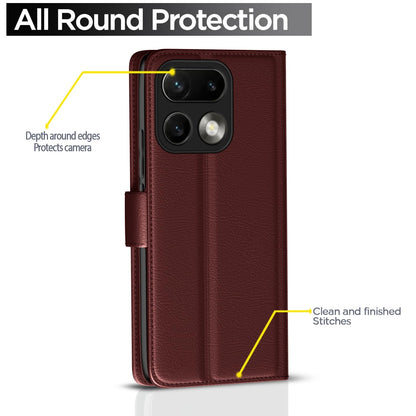 Brown flip cover for Realme 16 Pro Plus 5G – Pikkme – photo 4