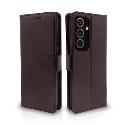 Pikkme Samsung S24 5G Wallet coffee flip cover
