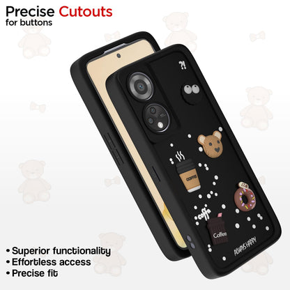 Black Silicone mobile cover for Oppo Reno 8T – Pikkme – photo 6