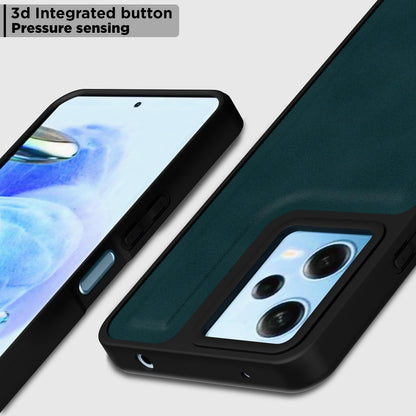 Pikkme Redmi 12/Poco M6 Pro 5G Leather green back cover – photo 6