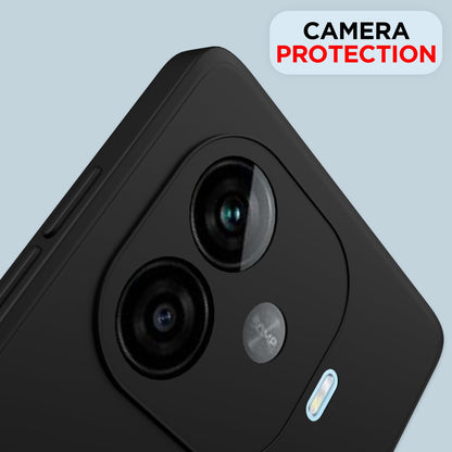 iQOO Z9x Turbo/Vivo Y200 GT 5G Matte mobile cover in black by Pikkme – photo 5