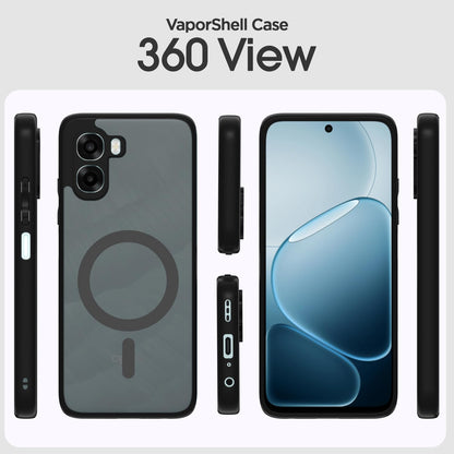 Black smoke mag-safe mobile back cover for Oppo A6X 5G – Pikkme – photo 2