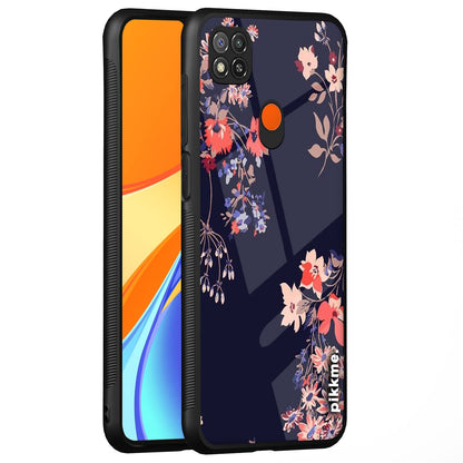 Pikkme Flower mobile back cover for Redmi 10A/9, Poco C31