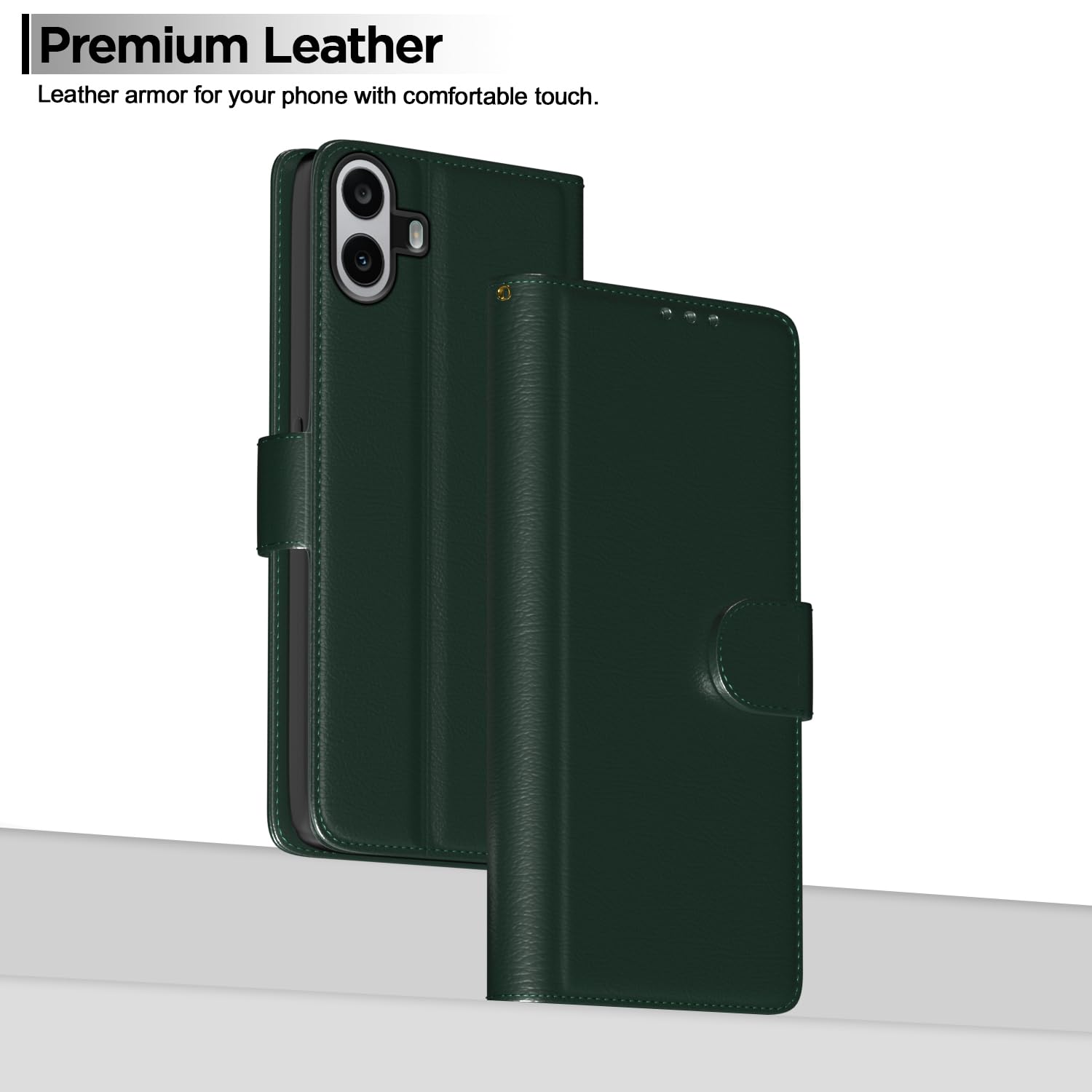 CMF Phone 1 flip cover in green by Pikkme – photo 2