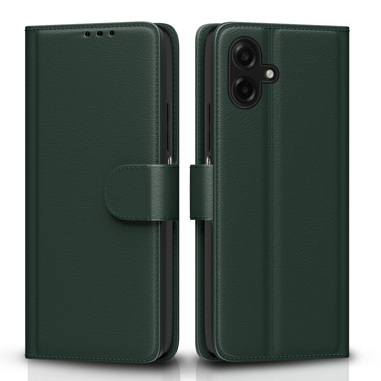 Pikkme Samsung F70e 5G/M07/M17e/F07/A07/A07 5G Wallet green wallet flip cover