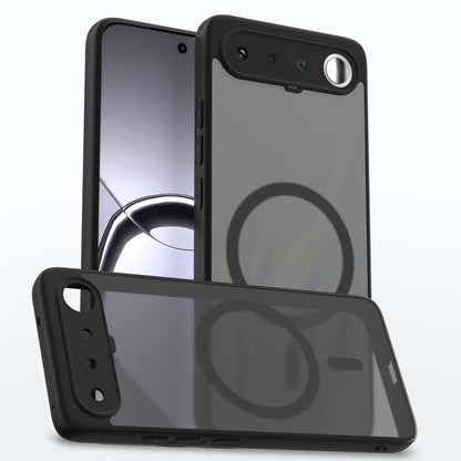Black smoke mag-safe MagSafe mobile back cover for Realme 16 5G – Pikkme